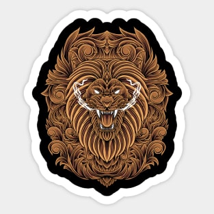 King of the Jungle Sticker